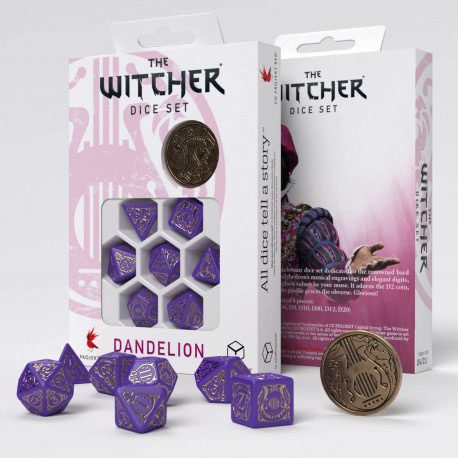The Witcher Pack de Dados Yennefer Sorceress Supreme (7)